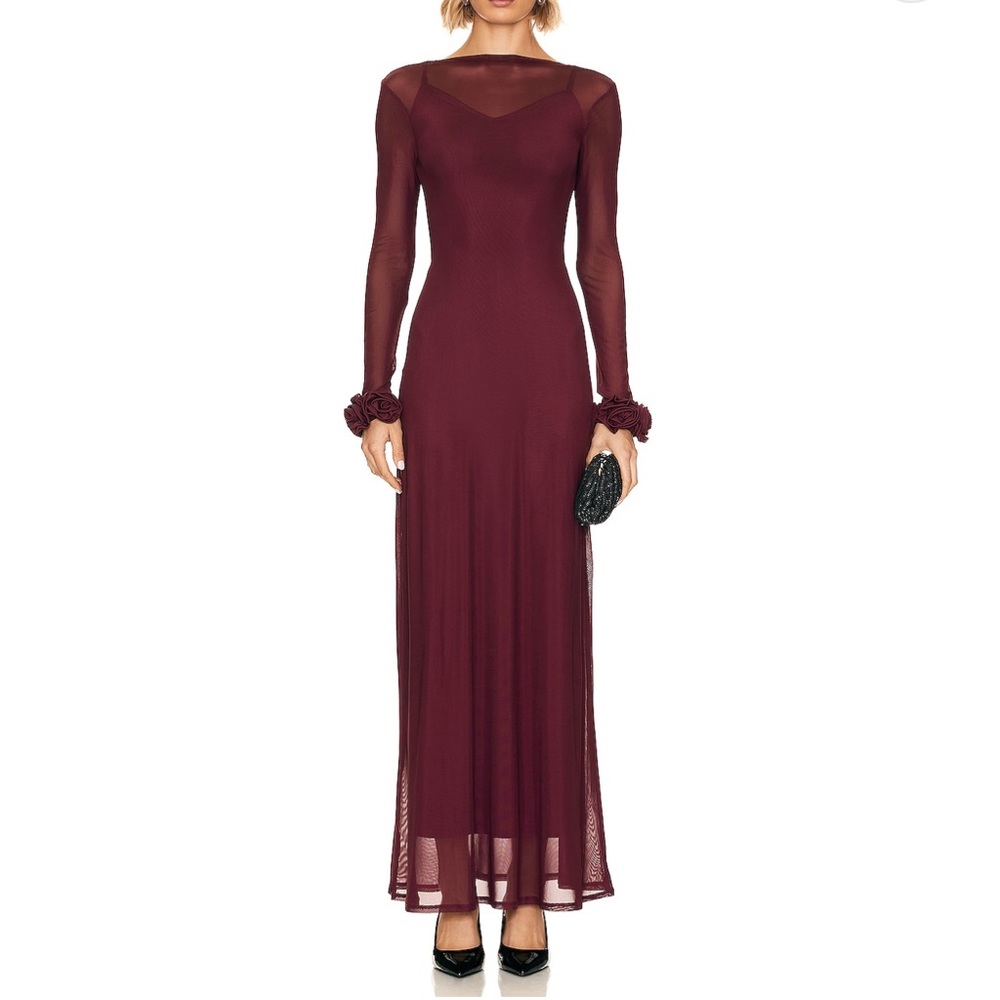 Revolve dress, worn once, Kenta Dress in Fig